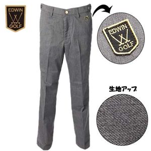 EDWIN GOLF（エドウィン ゴルフ） TC ストレッチ クラシックトラウザー レングス74cm KG503M-002 グレー M