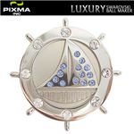 PIXMAGOLF（ピクシマゴルフ） スワロフスキーゴルフマーカー4点セット（Sailorkey Silver）