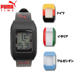 PUMA（プーマ） 国旗 着せ替えデジタルウォッチ PU910751003