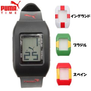 PUMA（プーマ） 国旗 着せ替えデジタルウォッチ PU910751011