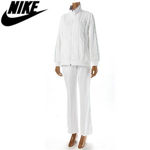 NIKE（ナイキ） DRI‐FIT SWOOSH14レディースジャージ上下セット ホワイト／ライム 331825/331827 M