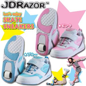 JD RAZOR（ジェイディーレーザー） SKATE SNEAKRE（スケートスニーカー） JK-601 ブルー 23cm