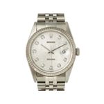 【中古AB】ROLEX（ロレックス） 腕時計 16234G シルバーコンピューター文字盤 T番