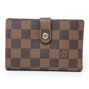 【新品同様】LOUIS VUITTON（ルイヴィトン）ダミエがま口財布 N61674 新品同様