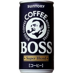 サントリー BOSS スーパーブレンド 190g缶 60本セット （2ケース）