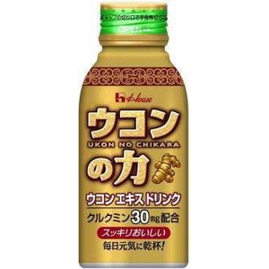 ハウス ウコンの力 ウコンエキスドリンク 100mlボトル缶 30本入 （1ケース）