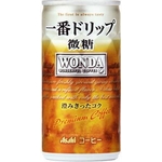 アサヒ WONDA 一番ドリップ 微糖 185g缶 60本セット （2ケース）