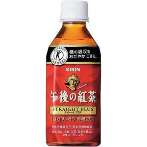 キリン 午後の紅茶 ストレートプラス 350mlPET 72本セット【特定保健用食品】 （3ケース）