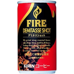 キリン FIRE ファイア デミタスショット 170g缶 150本セット （5ケース）