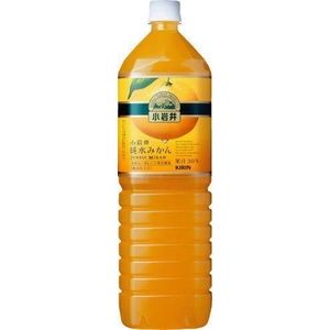 キリン 小岩井 純水みかん 1.5LPET 32本セット （4ケース）