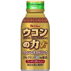 ハウス ウコンの力 ウコンエキスドリンク 100mlボトル缶 60本セット （2ケース）