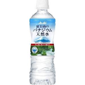 アサヒ 富士山のバナジウム天然水(富士山ボトル) 530mlPET 96本セット （4ケース）