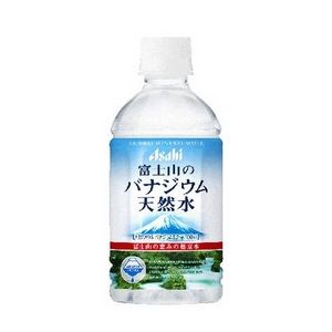 アサヒ 富士山のバナジウム天然水(富士山ボトル) 350mlPET 144本セット （6ケース）