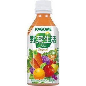 カゴメ 野菜生活100 オリジナル 360gPET 240本セット （10ケース）