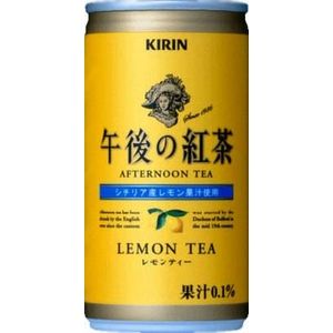 キリン 午後の紅茶 レモンティー 190g缶 150本セット （5ケース）