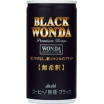 アサヒ WONDA ブラックワンダ 185g缶 60本セット （2ケース）