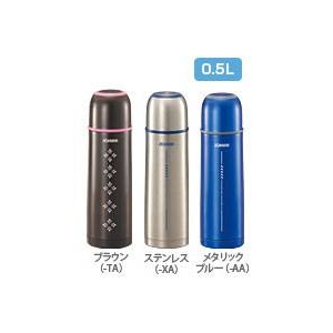 象印 ステンレスボトル0.5L【タフボーイ保温保冷】 SV-GG50 ブラウン（TA）