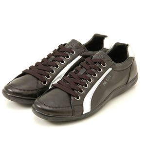 PRADA SPORT（プラダスポーツ） スニーカー 4E1835(BI＋NE)／ブラック 8（27cm）