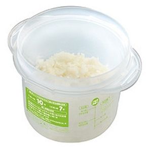 電子レンジ対応 ご飯メーカー（スノコ付き蒸し器対応） 【3個セット】