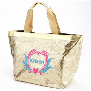 kitson(キットソン) クレスト グリッター トート GOLD