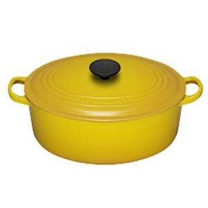 Le Creuset（ル・クルーゼ） ココット オーバル2502トラディション《25cm》サフランイエロー