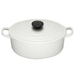 Le Creuset（ル・クルーゼ） ココット オーバル2502トラディション《23cm》ホワイト