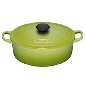 Le Creuset（ル・クルーゼ） ココット オーバル2502トラディション《25cm》フルーツグリーン