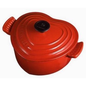 Le Creuset（ル・クルーゼ） ココット・ダムール25C1 チェリーレッド