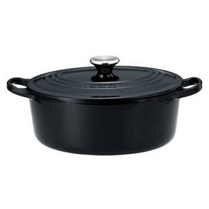 Le Creuset（ル・クルーゼ） ココット・オーバル2102《25cm》シャイニーブラック