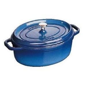 staub（ストウブ） ピコ・ココット楕円（オーバル） 《11cm》青