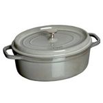 staub（ストウブ） ピコ・ココット楕円（オーバル） 《41cm》グレー