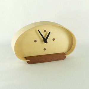 Yamato（ヤマト工芸） TABLE CLOCK a 置時計 YK05-101 N ナチュラル