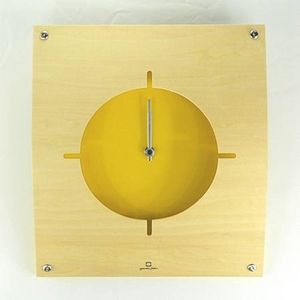 Yamato（ヤマト工芸） WALL CLOCK 掛け時計 YK05-100 Ye イエロー