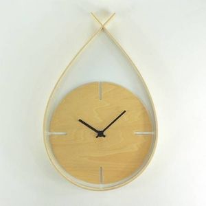 Yamato（ヤマト工芸） TEARS CLOCK W 掛け時計 YK06-001 Wh ホワイト