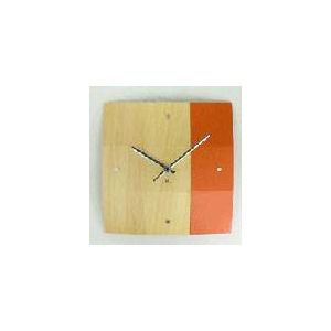 Yamato（ヤマト工芸） BOWL CLOCK 掛け時計 YK06-003 Or オレンジ