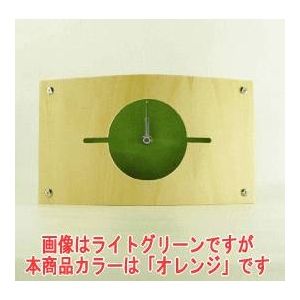 Yamato（ヤマト工芸） WALL CLOCK S 置時計 YK07-001 Or オレンジ