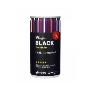 伊藤園 Wコーヒー BLACK 190g×60本セット