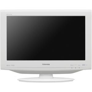 東芝 19V型地上・BS・110度CSデジタル ハイビジョン液晶テレビ ホワイト REGZA[ 19RE1-W ]