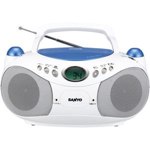 サンヨーCDステレオシステム ブルー SANYO[ DXD-N30-L ]