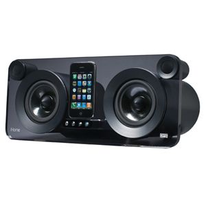 iPod/iPhone対応 アコースティックDPSスピーカー （ブラック） SDI iHome iP1 Featuring BONGIOVI Acoustics DPS[ SDI-IP1J ]