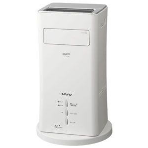 サンヨーウイルスウォッシャー搭載 空間清浄器（14畳まで） SANYO mistfan（ミストファン）シルバー[ VWP-MF20A-S ]