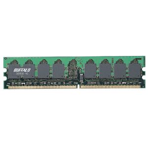 BUFFALO PC2-4200対応（DDR2 SDRAM） デスクトップ用メモリ（1GB） [ D2/533-1G ]