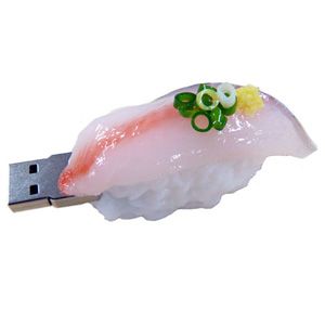 ソリッドアライアンス SushiDisk 寿司型USB あじ 4GB [ SDAJ-04G ]