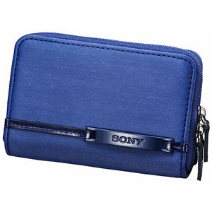 ソニー ソフトキャリングケース（ブルー） SONY DSC-TX7・DSC-W380・DSC-W350・DSC-W320[ LCS-CSVF-L ]