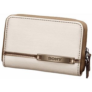 ソニー ソフトキャリングケース（ゴールド） SONY DSC-TX7・DSC-W380・DSC-W350・DSC-W320[ LCS-CSVF-N ]