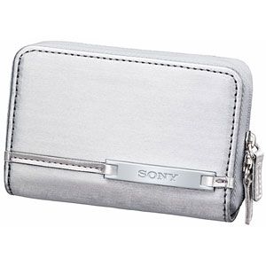 ソニー ソフトキャリングケース（シルバー） SONY DSC-TX7・DSC-W380・DSC-W350・DSC-W320[ LCS-CSVF-S ]