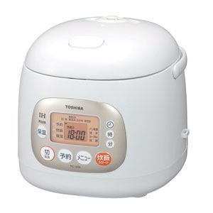 東芝 IH保温釜（3合炊き） ピュアホワイト TOSHIBA[ RC-5RX-WT ]