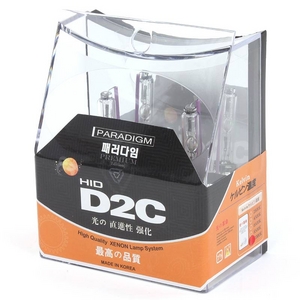 カー用品ヘッドライト　最高品質D2C（D2S／D2R共通）　純正交換バルブ　PREMIUM（プレミアム）　【１箱2本入り】　12000K　35W/12V