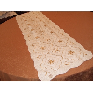 刺繍キルト マルチカバー 55Ｘ170cm