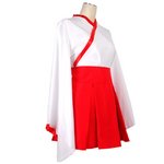ミニスカ巫女コスチュームセット【ハロウィン/仮装/パーティ/装束/着物/制服/イベント/コスプレ/コスチューム/衣装】01000687 Mサイズ 